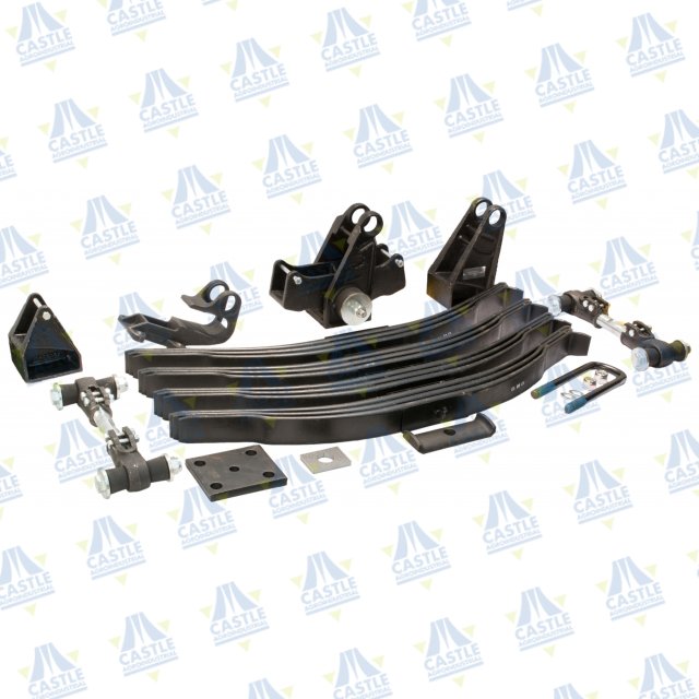 SUSPENSION TANDEM 21t EJE 100 DISTANCIA ENTRE EJES 1360 BALLESTA PARABOLICA 3HOJAS 076x25