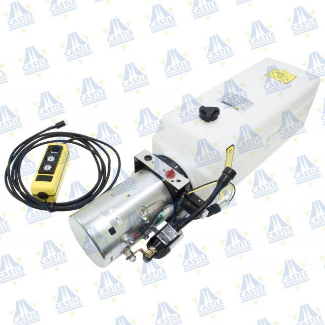 MINI CENTRAL 12v 3,1cc 1800w S/EFECTO, VALVULA DE DESCENSO, DEPOSITO PLASTICO 9L, BOTONERA