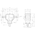 GRUPO COMER (9.124.022.03) 007CV 540rpm RATIO [1:2.78] L-25A 3 EJES (3xØ25)