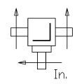 GRUPO COMER (9.124.006.30) 015CV 540rpm RATIO [1:1] L-25A 3 EJES (3xØ25)