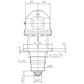 GRUPO COMER (9.132.003.30) 060CV 540rpm RATIO [1:1.93] LF-32A 2 EJES (1"3/8z6 ESTRIADO)