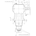 GRUPO COMER (9.149.029.00) 090CV 1000rpm RATIO [1:1] LF-149B 2 EJES (1"3/8z21 ESTRIADO)