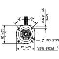 GRUPO COMER (9.205.805.00) 030CV 540rpm RATIO [1:1.92] LF-205J 2 EJES (1"3/8z6 ESTRIADO) + TAPON