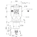 GRUPO COMER (9.125.874.10) 125CV 540rpm RATIO [1:1.77] U125.SRC 2 EJES (1"3/4z20 ESTRIADO)