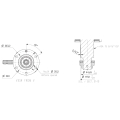 GRUPO COMER (9.227.804.10) 075CV 540rpm RATIO [1:1.83] LF-227J 2 EJES (1"3/8z6 ESTRIADO)