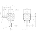 GRUPO COMER (9.259.005.40) 033CV 540rpm RATIO [1:1] T-19A 2 EJES (2x1"3/8z6)