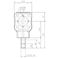 GRUPO COMER (9.259.223.00) 017CV 540rpm RATIO [1:1.84] T-19G 3 EJES (3x1"3/8z6)