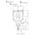 GRUPO COMER (9.262.001.10) 020CV 540rpm RATIO [6.14:1] T-22A 2 EJES (2x1"3/8z6)