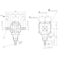 GRUPO COMER (9.262.008.00) 085CV 540rpm RATIO [1:3] T-22A 3 EJES (3x1"3/8z6)