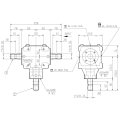 GRUPO COMER (9.267.006.00) 055CV 540rpm RATIO [1:1] T-27A 3 EJES (3x1"3/8z6)