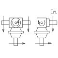 GRUPO COMER (9.285.013.10) 125CV 540rpm RATIO [1:1.86] TF-285A 4 EJES (1"3/4z20 2x1"3/8z21 ESTRIADO)