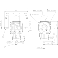 GRUPO COMER (9.290.026.50) 084CV 540rpm RATIO [1:1] TV-290H 3 EJES (3x1"3/8z6)