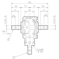 GRUPO COMER (9.304.006.00) 055CV 540rpm RATIO [1:1.93] T-304A 3 EJES (3x1"3/8z6)
