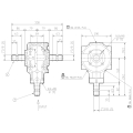 GRUPO COMER (9.304.025.00) 014CV 540rpm RATIO [5.33:1] T-304A 3 EJES (3x1"3/8z6)