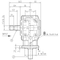 GRUPO COMER (9.311.724.00) 050CV 540rpm RATIO [1:3] T-311A 2 EJES (1"3/8z6 Ø33 )