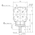 GRUPO COMER (9.311.724.00) 050CV 540rpm RATIO [1:3] T-311A 2 EJES (1"3/8z6 Ø33 )