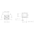 GRUPO COMER (9.313.875.20) 062CV 540rpm RATIO [1:3] T-313J 2 EJES (1"3/8z6 Ø33 ) RUEDA LIBRE