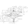 GRUPO COMER (9.792.410.20) 540rpm RATIO [8.2:1] K-792A 11 BRAZOS DER (1"3/8z6 Ø35)