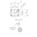GRUPO COMER (9.792.411.20) 540rpm RATIO [8.2:1] K-792A 11 BRAZOS IZQ (1"3/8z6 Ø35)