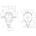 GRUPO COMER (9.269.001.10) 100CV 540rpm RATIO [1:1] T-269A 3 EJES (3x1"3/8z6)