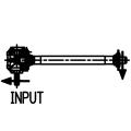 GRUPO COMER (9.261.814.30) 040CV 540rpm RATIO [1.46:1] TLZ-21J 2 EJES (1"3/8z6 MANGON L-0800)
