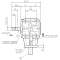 GRUPO COMER (9.290.759.10) 085CV 540rpm RATIO [1:1.86] T-290A 2 EJES (1"3/8z6 Ø40) RUEDA LIBRE