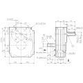 GRUPO COMER (9.603.010.00) 085CV 540rpm RATIO [1:2.43] A-4A 2 EJES (1"3/8z6 Ø35)
