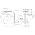 GRUPO COMER (9.603.009.01) 087CV 540rpm RATIO [1:2] A-4A 2 EJES (1"3/8z6 Ø35)