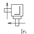 GRUPO COMER (9.304.018.00) 015CV 540rpm RATIO [4.5:1] T-304A 2 EJES (2x1"3/8z6)