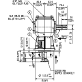 GRUPO COMER (9.211.802.10) 020CV 540rpm RATIO [1:2.83] LF-211J 2 EJES (1"3/8z6 ESTRIADO)