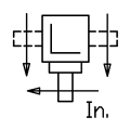 GRUPO COMER (9.278.524.00) 055CV 540rpm RATIO [1:1] TB-278C 3 EJES (1"3/8z6 2xH-HEX.Ø41,4)