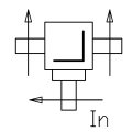 GRUPO COMER (9.124.017.30) 015CV 540rpm RATIO [1:1] L-25A 3 EJES (1"3/8z6 Ø25 Ø25)