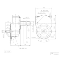 GRUPO COMER (9.600.005.20) 016CV 540rpm RATIO [1:7] A-1B 2 EJES (1"3/8z6 SEGÚN PLANO)