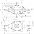 GRUPO COMER (9.269.233.10) 110CV 1000rpm RATIO [1.92:1] T-269A 4 EJES (4x1"3/8z6)