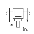 GRUPO COMER (9.267.507.00) 055CV 540rpm RATIO [1:1] TB-27C 3 EJES (1"3/8z6 2xH-HEX.Ø36,2)