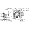 GRUPO COMER (9.261.811.30) 040CV 540rpm RATIO [1.46:1] TLZ-21J 2 EJES (1"3/8z6 MANGON L-0500)