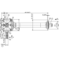 GRUPO COMER (9.261.812.30) 040CV 540rpm RATIO [1.46:1] TLZ-21J 2 EJES (1"3/8z6 MANGON L-0600)