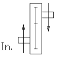 GRUPO COMER (9.603.011.00) 081CV 540rpm RATIO [1:3] A-4A 2 EJES (1"3/8z6 Ø35)