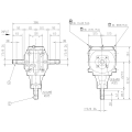 GRUPO COMER (9.262.027.00) 060CV 540rpm RATIO [1:4.11] T-22A 3 EJES (3x1"3/8z6)