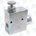 REGULADOR CAUDAL 3 VIAS RFP3 3/4" ENTRADA-120L REGULABLE-100L COMPENSADO (ACERO)