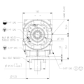 GRUPO COMER (9.310.870.30) 030CV 540rpm RATIO [1:3] T-310J 3 EJES (2x1"3/8z6 Ø33 ) RUEDA LIBRE