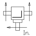 GRUPO COMER (9.124.032.20) 015CV 540rpm RATIO [1:1.9] L-25A 3 EJES (3xØ25)