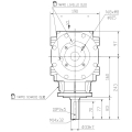 GRUPO COMER (9.311.645.00) 050CV 540rpm RATIO [1:3] T-311A 3 EJES (2x1"3/8z6 Ø33 ) 2 RUEDA LIBRE