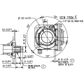 GRUPO COMER (9.261.813.30) 040CV 540rpm RATIO [1.46:1] TLZ-21J 2 EJES (1"3/8z6 MANGON L-0700)