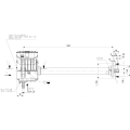 GRUPO COMER (9.703.082.00) 110CV 540rpm RATIO [2.05:1/1.74:1] MZ-3A 2 EJES (1"3/4z6 MANGON L-1350)