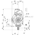 GRUPO COMER (9.703.082.00) 110CV 540rpm RATIO [2.05:1/1.74:1] MZ-3A 2 EJES (1"3/4z6 MANGON L-1350)