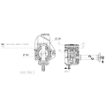 GRUPO COMER (9.703.082.00) 110CV 540rpm RATIO [2.05:1/1.74:1] MZ-3A 2 EJES (1"3/4z6 MANGON L-1350)