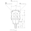 GRUPO COMER (9.278.014.10) 045CV 540rpm RATIO [1:2.91] T-278A 3 EJES (3x1"3/8z6)