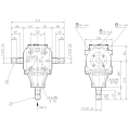 GRUPO COMER (9.278.741.00) 100CV 1000rpm RATIO [1:1] T-278A 3 EJES (3x1"3/8z6)