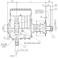 GRUPO COMER (9.703.061.50) 110CV 540rpm RATIO [2.05:1/1.74:1] MZ-3A 2 EJES (1"3/4z6 MANGON L-1500)